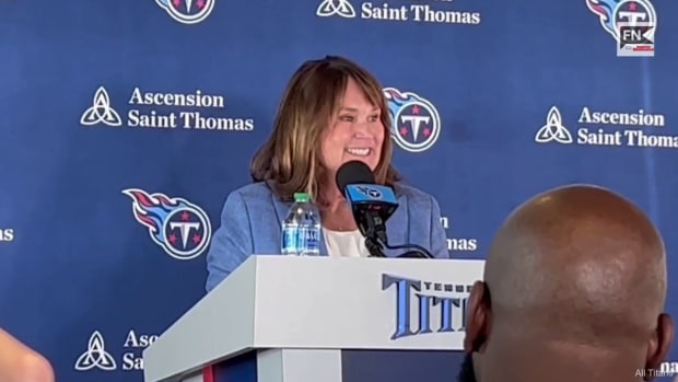 Titans Owner Amy Adams Strunk Introduces GM Ran Carthon